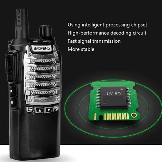 Walkie talkie 30km range UV-8D (1set=2pc)