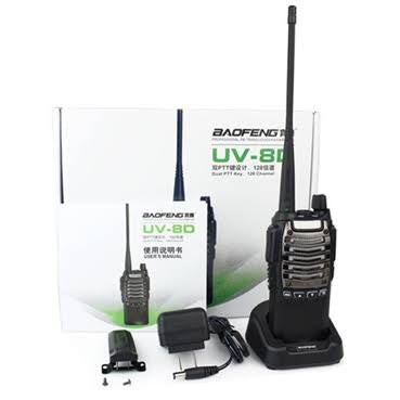 Walkie talkie 30km range UV-8D (1set=2pc)