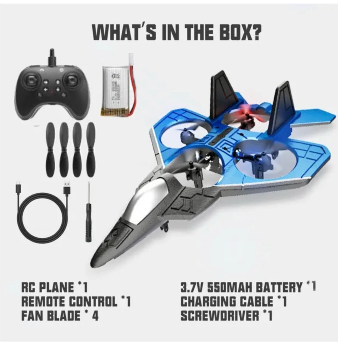 Fighter rc plane 2.4GHz
