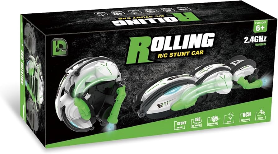 Rolling stunt car