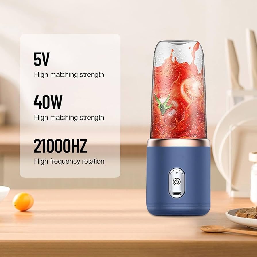Portable Juicer Blender with Shaker Bottle,