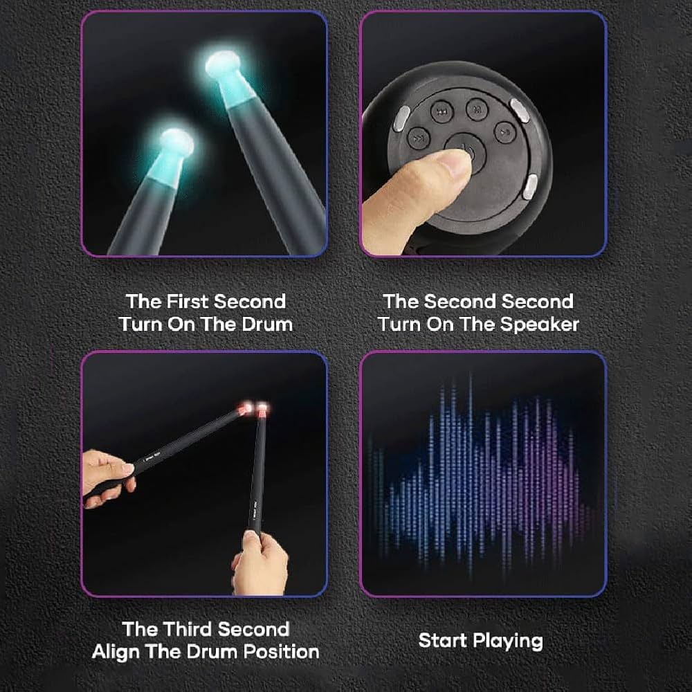 Virtual drum kit