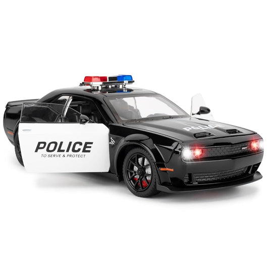 1:24 Police Car Model Dodge Challenger