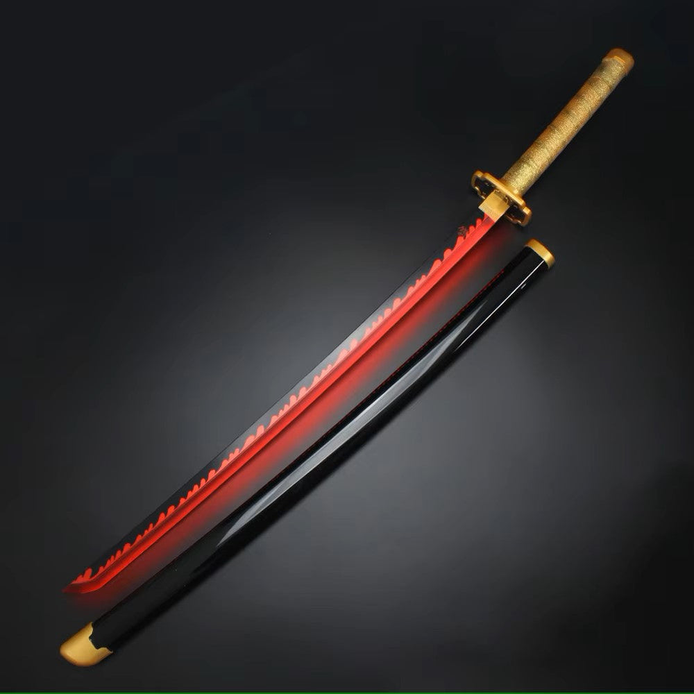 Demon Slayer: Tsugikuni Yoriichi’s Nichirin Led Katana 104cm(stand free)
