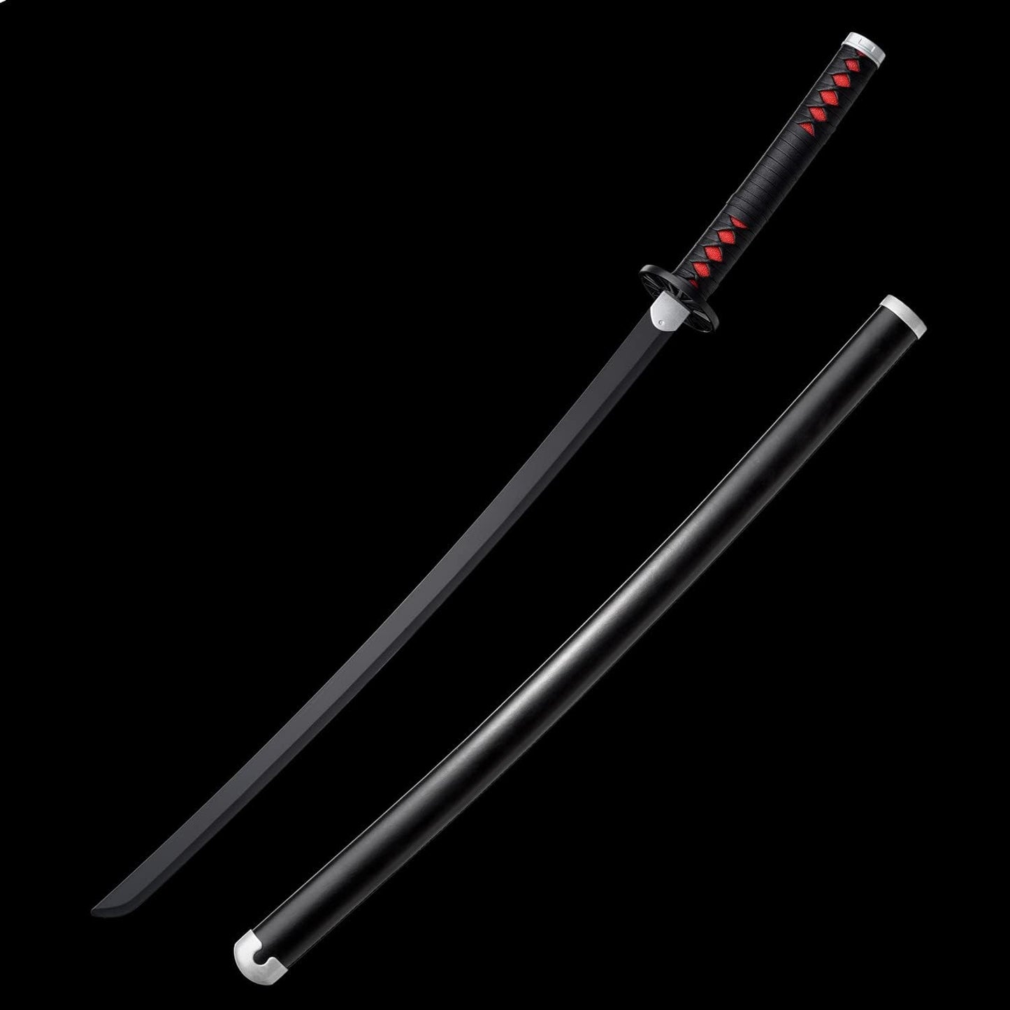 Tanjiro Black Katana 104cm (katana stand free)