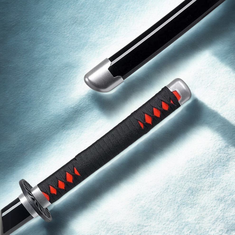 Tanjiro Black Katana 104cm (katana stand free)