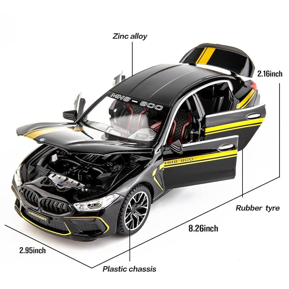BMW M8 metal die cast (1:24)