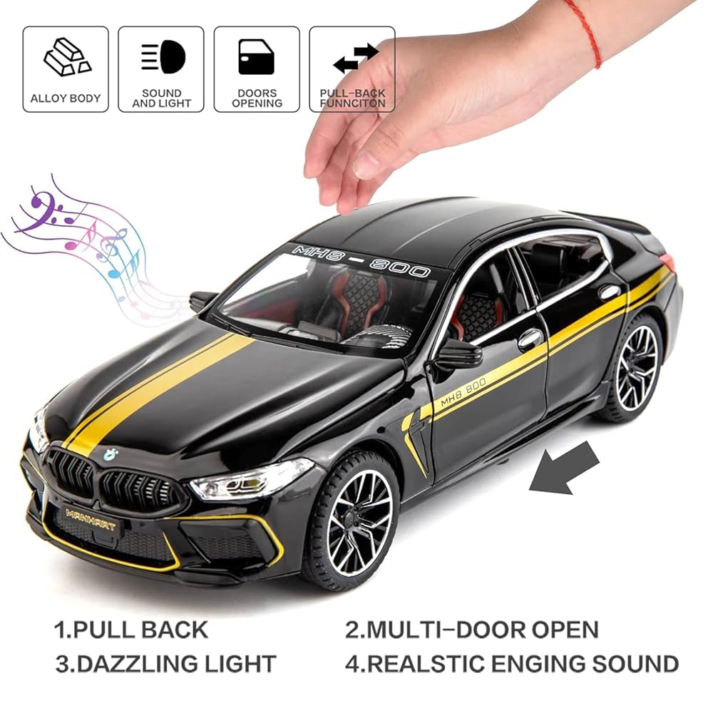 BMW M8 metal die cast (1:24)