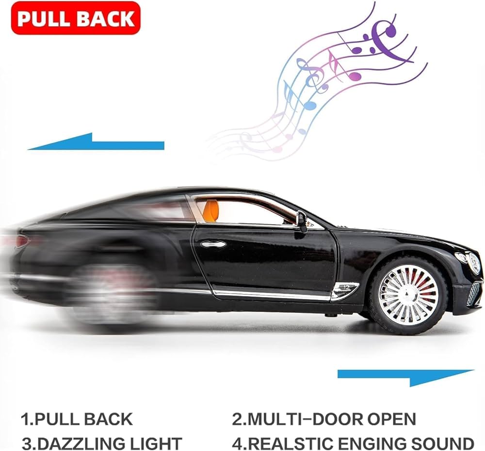 Bentley Continental metal die cast (1:24)