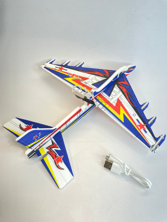 Motor aeroplane rechargeable
