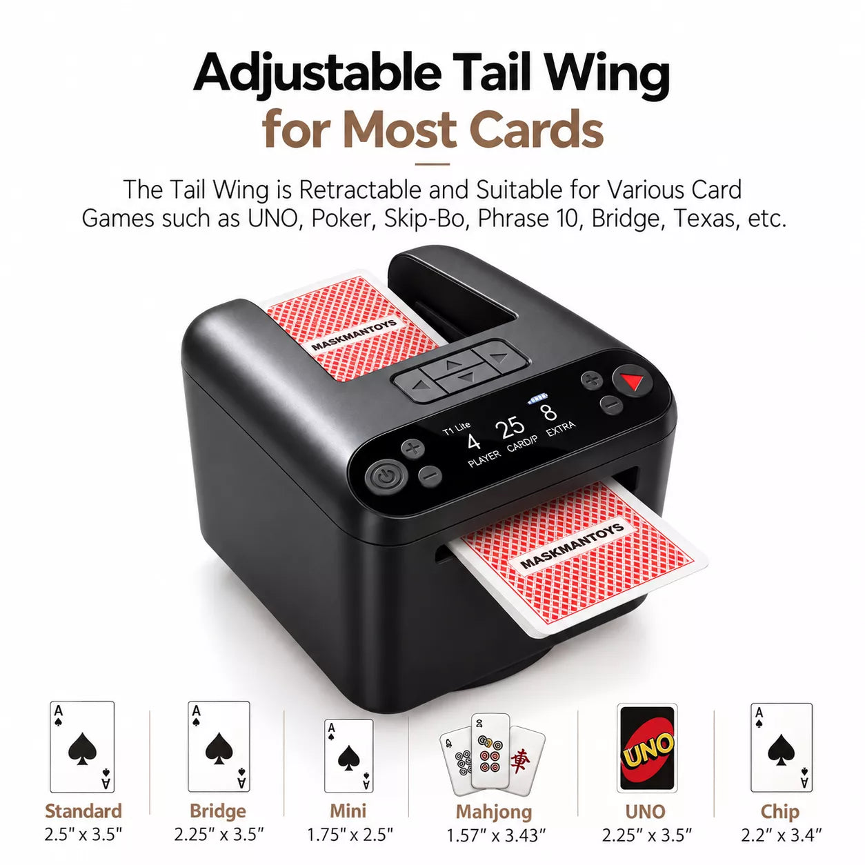 Card Distribution Machine | Automatic Card Dealer for 1–3 Decks & Up to 12 Players