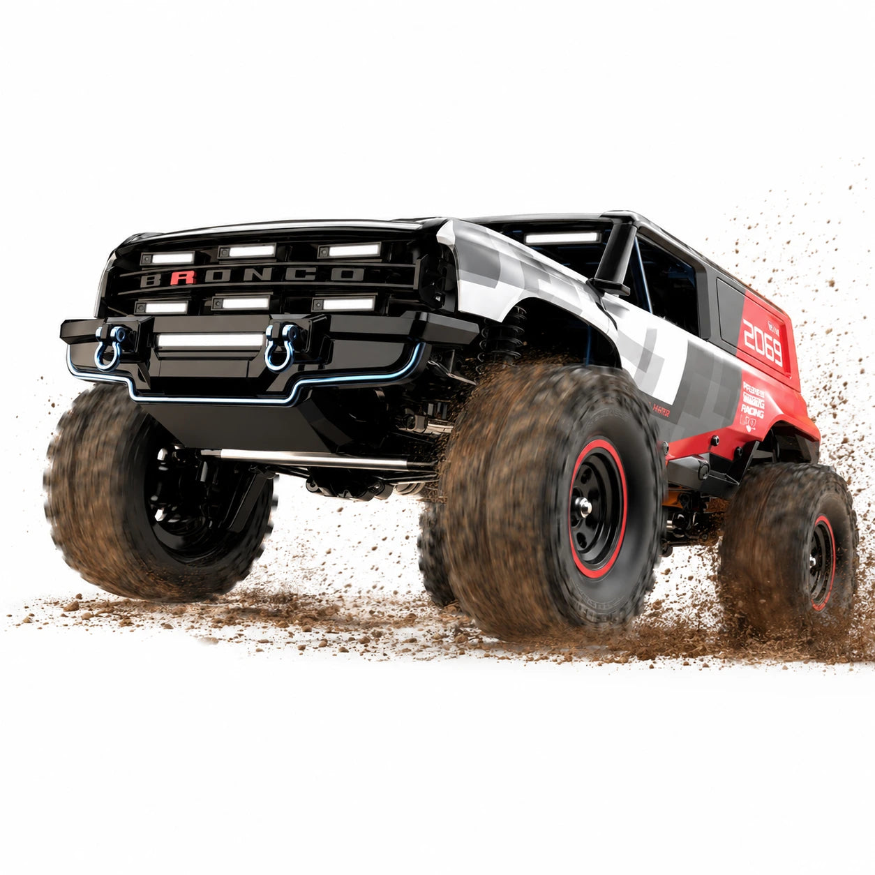 MJX Hyper Go H18P 1:18 Ford Bronco R Brushless 4WD RC Rock Crawler
