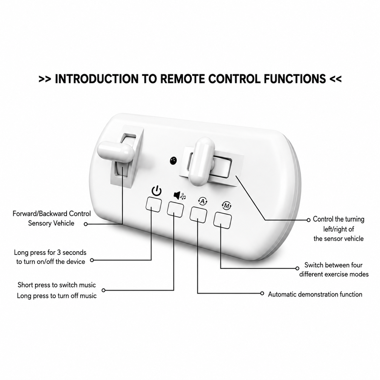 5-in-1 Magic Mini Smart RC Bus