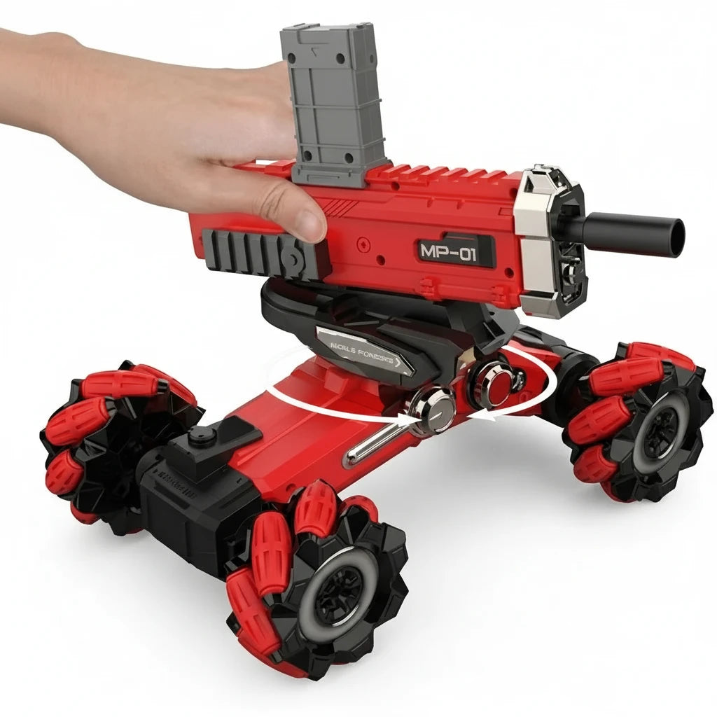 2 in 1 RC Gun Car