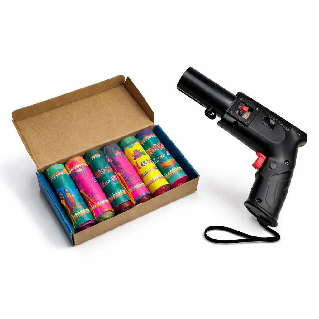 Gun + Color Pyro (6PC) Combo