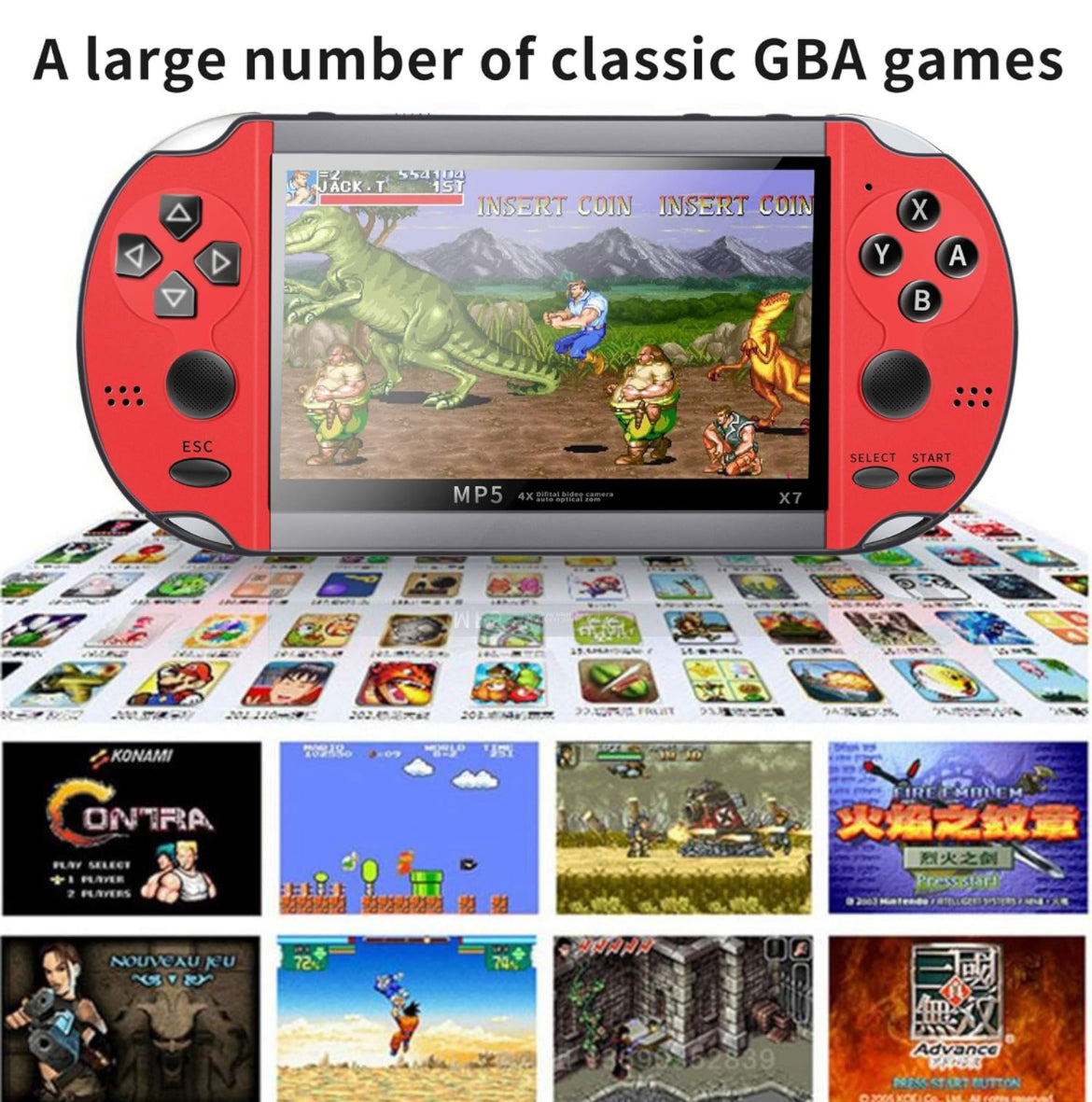 PSP video game (x7 handheld game comsole)
