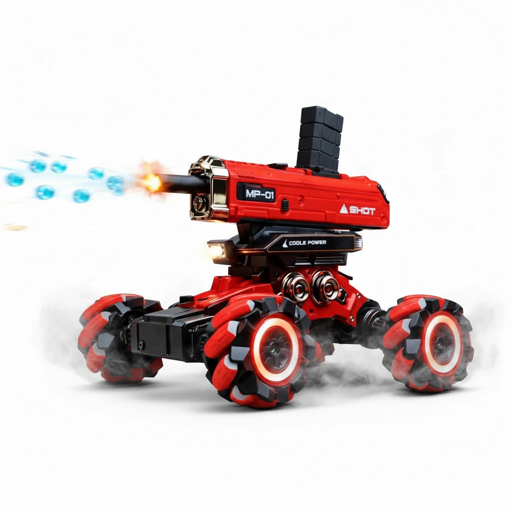 2 in 1 RC Gun Car