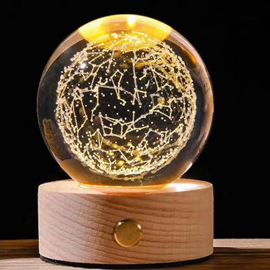 Crystal ball lamp