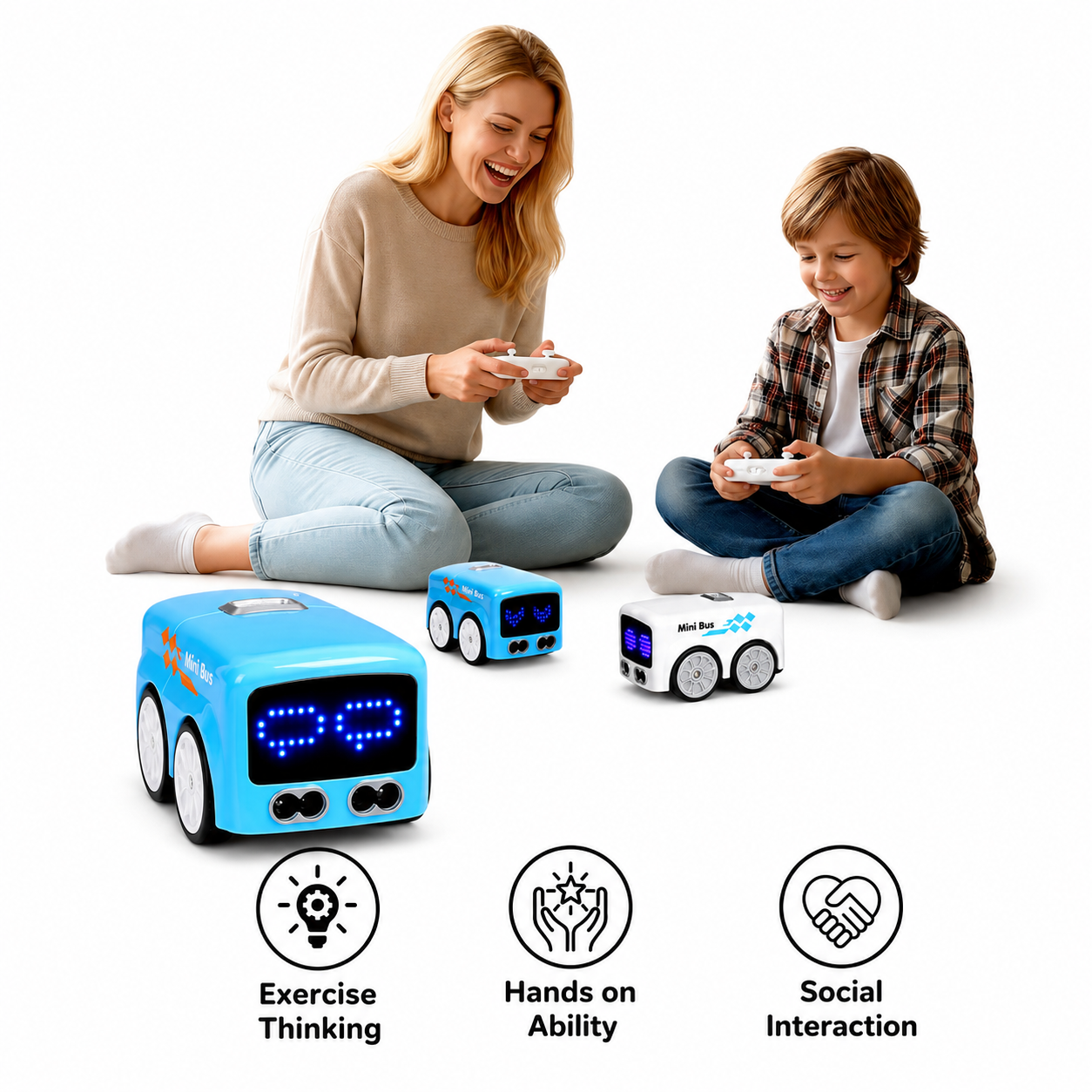 5-in-1 Magic Mini Smart RC Bus