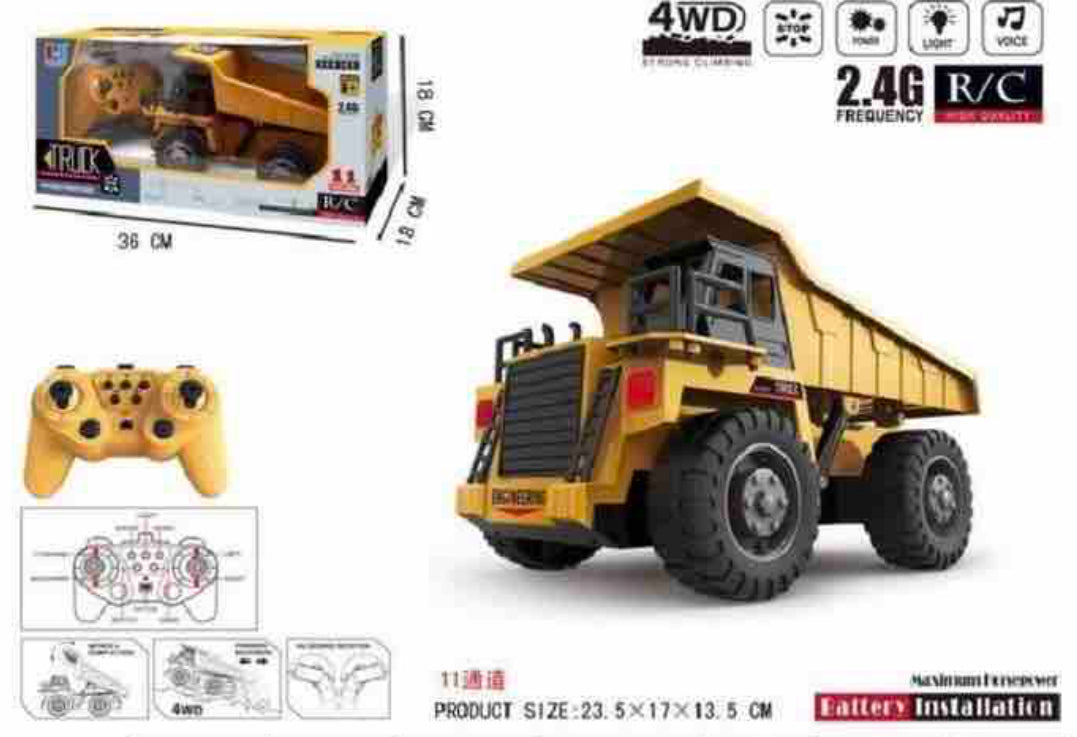 Engineer rc truck