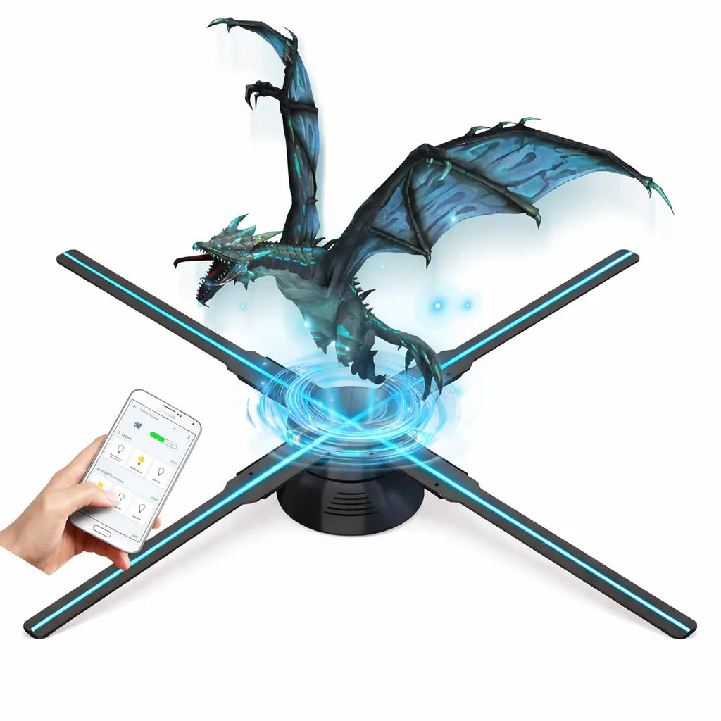 3D Hologram Fan Projector