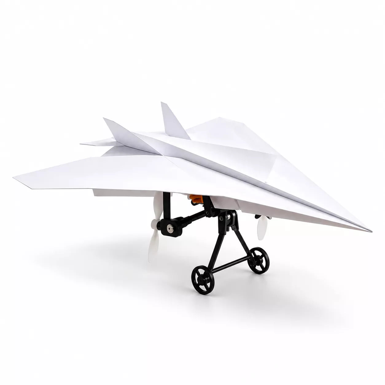 RC Paper Airplane Kit | DIY Remote Control Electric Paper Plane with Dual Propellers