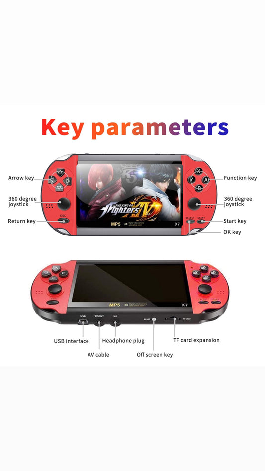 PSP video game (x7 handheld game comsole)