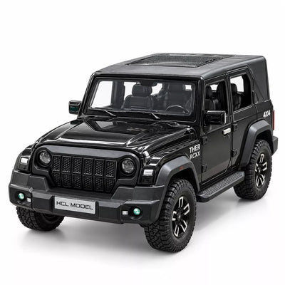 RC Thar Roxx 1:22 Die-Cast Metal Remote Control Car | 2.4GHz 4x4 SUV with Lights, Openable Doors, Spray Effect & 2-Speed Modes