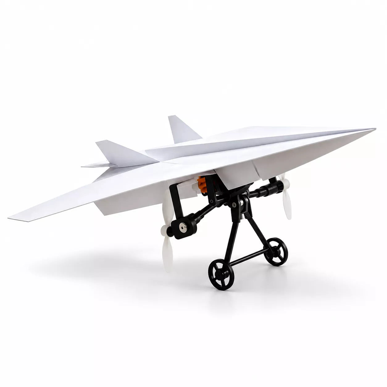 RC Paper Airplane Kit | DIY Remote Control Electric Paper Plane with Dual Propellers