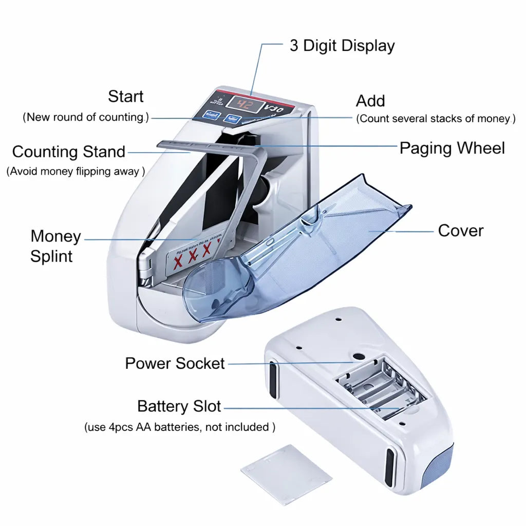 Portable Note Counting Machine