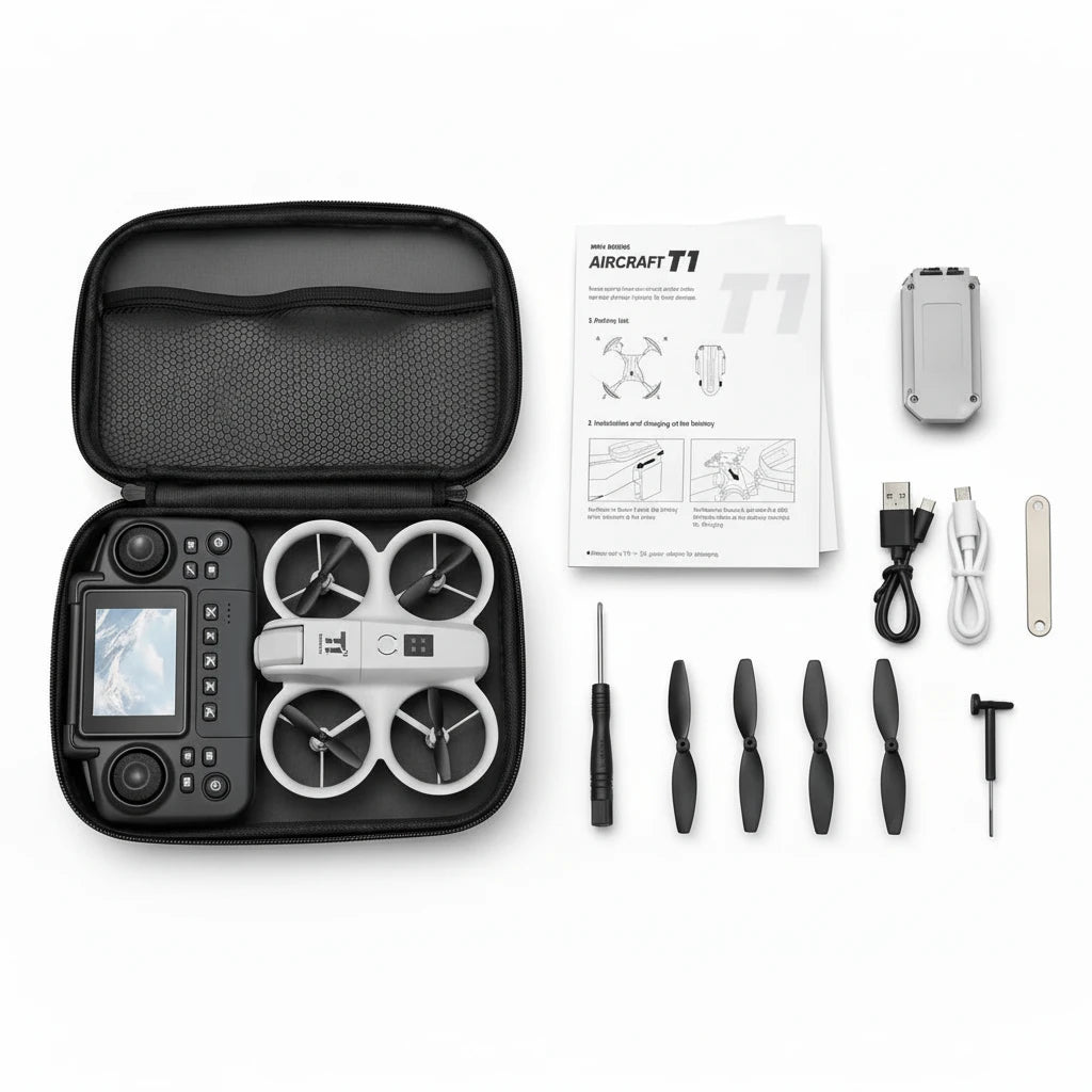 T1 Drone with Screen in Remote