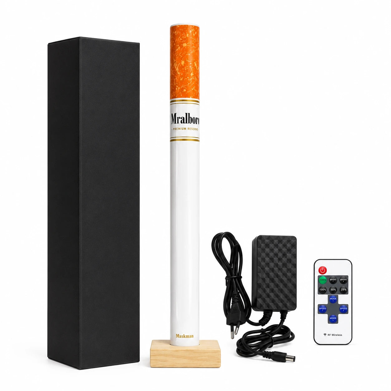 Cigarette LED Lamp with Wireless Remote (35 cm)
