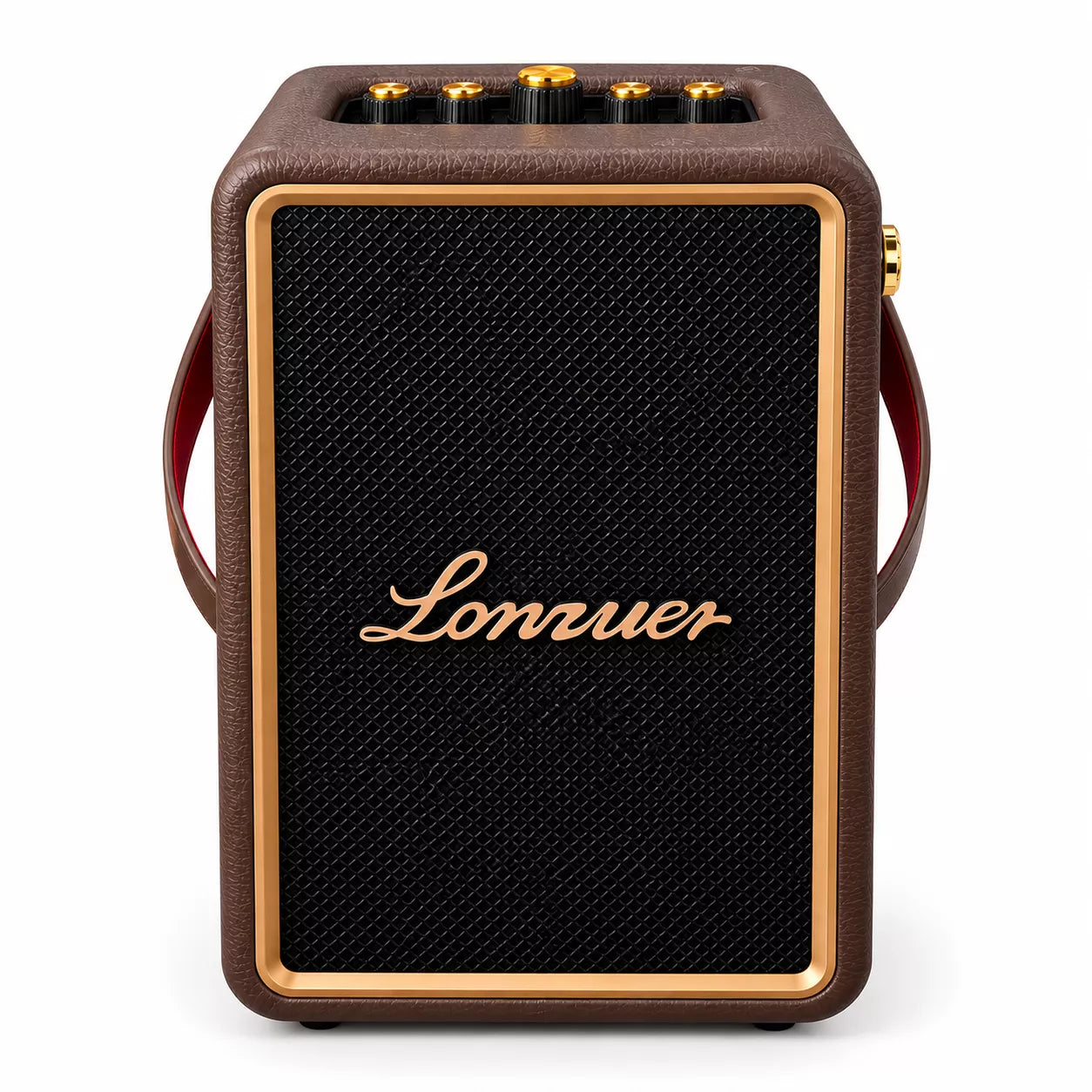 Lonzuer Running 100W Peak Power Bluetooth Speaker with 2 Wireless Microphones | 10,000mAh Battery