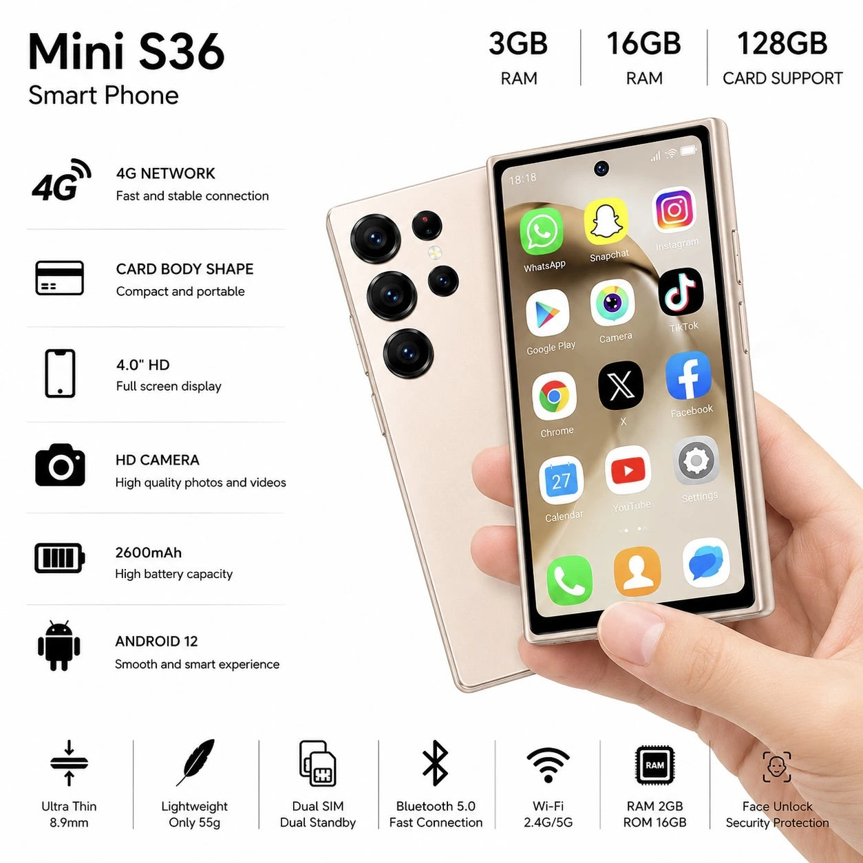 Mini S36 Smartphone