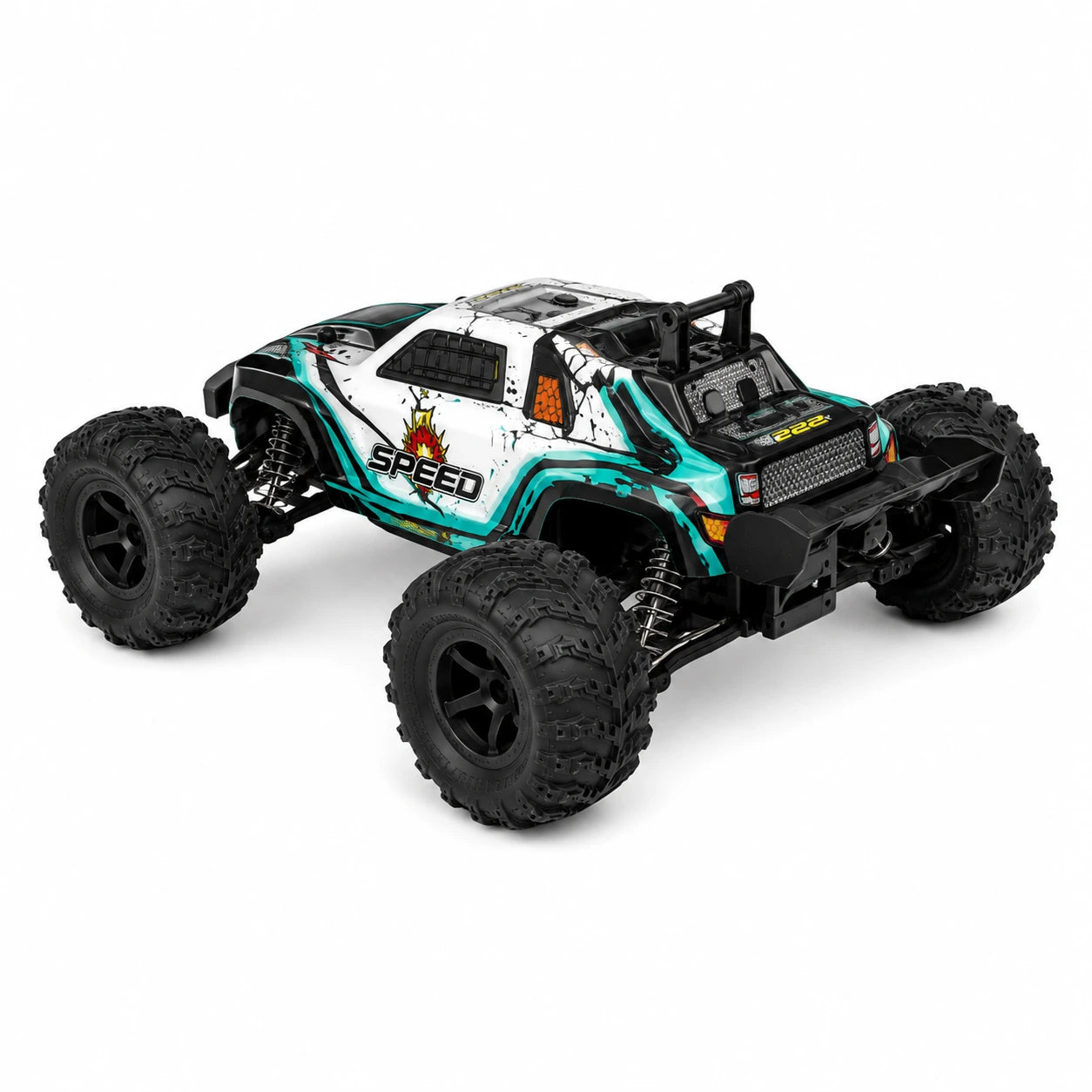 70+ KM/H Hobby Grade 4WD RC Monster Truck ( High Speed Off-Road Racer )