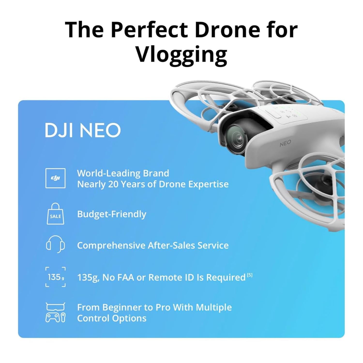 DJI Neo 4K Camera AI Drone