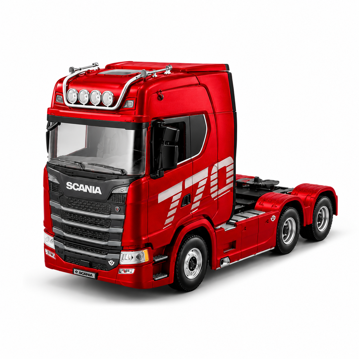 Huina 1501A 1:18 Scania 770 S V8 RC Tractor Truck | 19CH 2.4GHz RTR with LED Lights