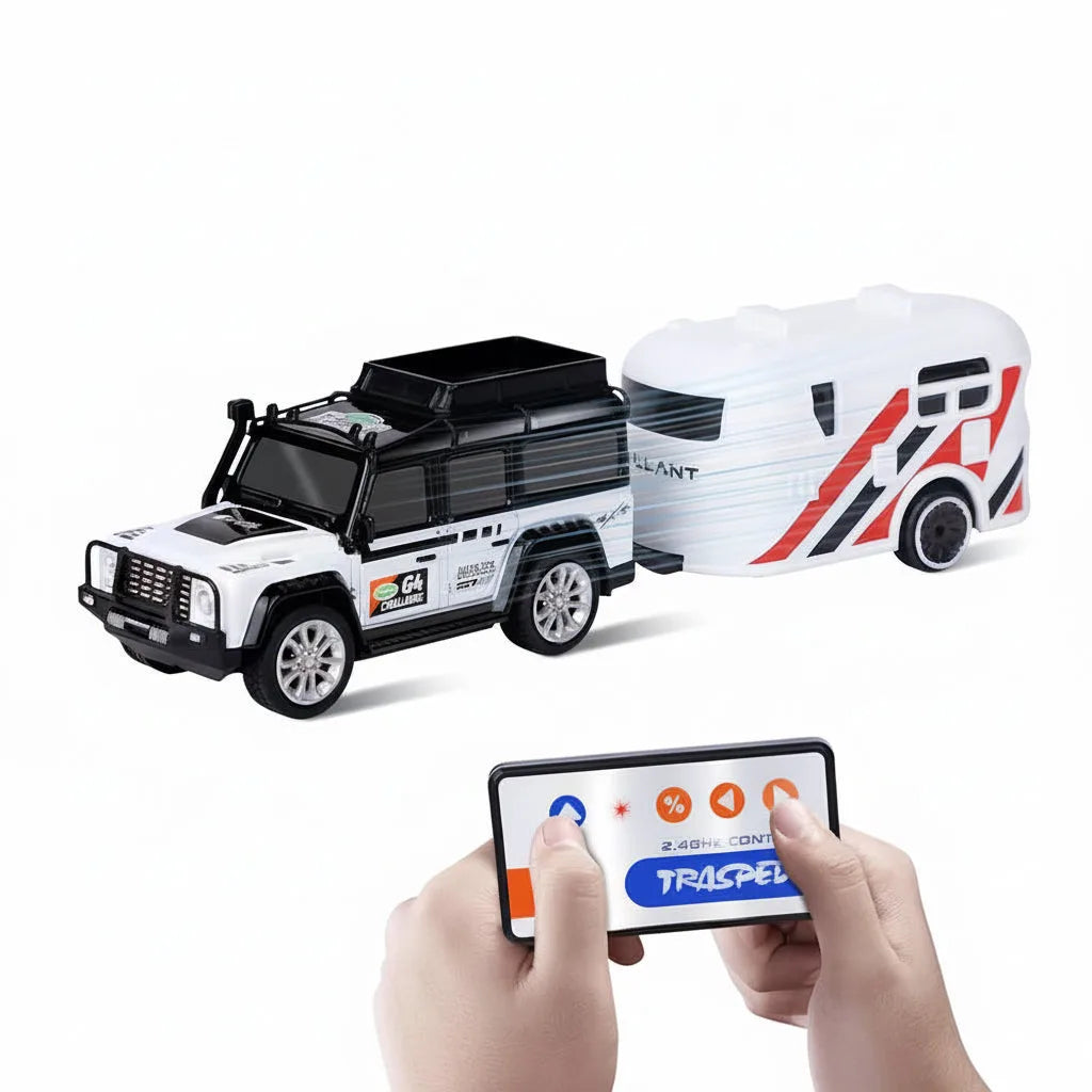 World Smallest Metal RC Car (3x speed)