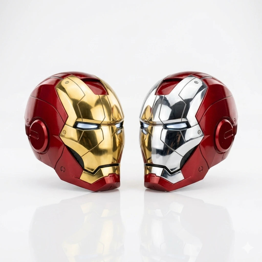 iron man electronic helmet india Motorized Face Mask with Voice Control edge marvel of technology THE IRON MAN HELMET MK5