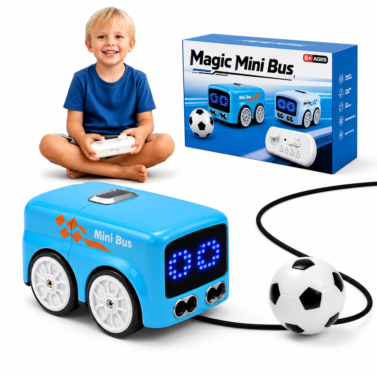 5-in-1 Magic Mini Smart RC Bus