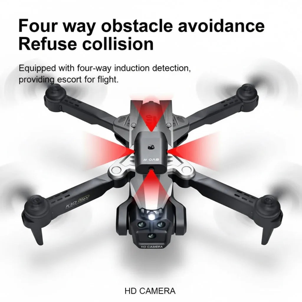 K10 Max 5-Camera Gimbal Drone (4K HD)