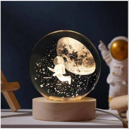 Crystal ball lamp
