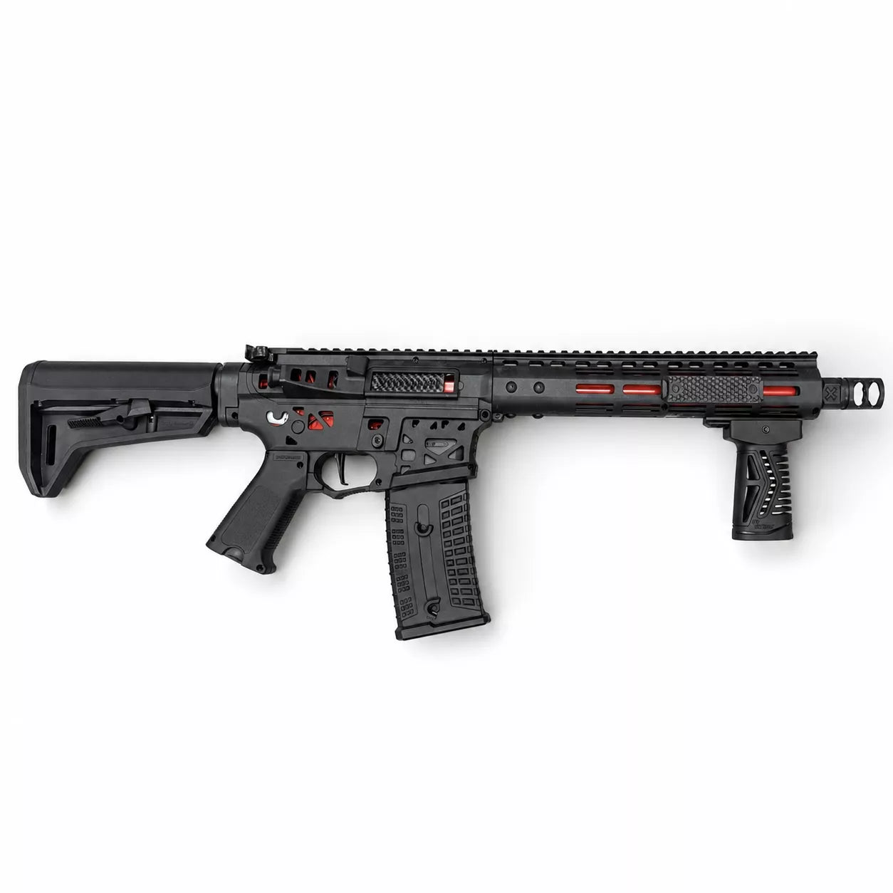 N4 Style Electric Gel Blaster Toy | Semi & Full Auto, Adjustable Stock & 20-25m Range
