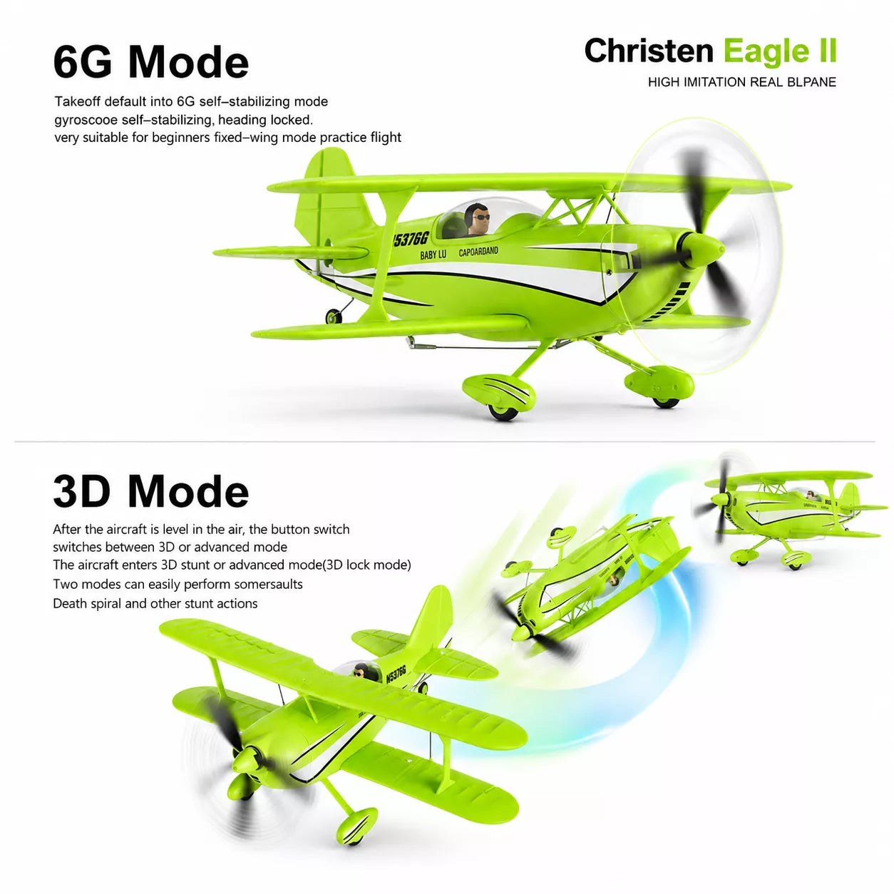 A310 Brushless RC Airplane | 3D & 6G Gyro Flight