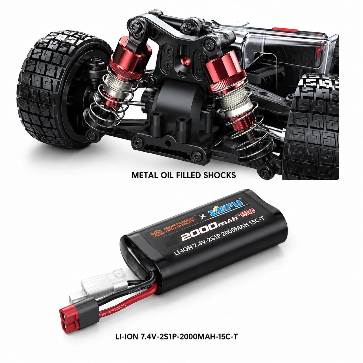 MJX Hyper Go 14302 1:14 Brushless 4WD Rally RC Car