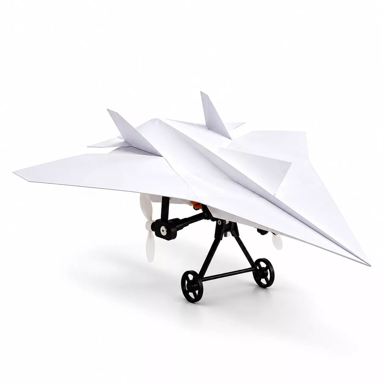 RC Paper Airplane Kit | DIY Remote Control Electric Paper Plane with Dual Propellers