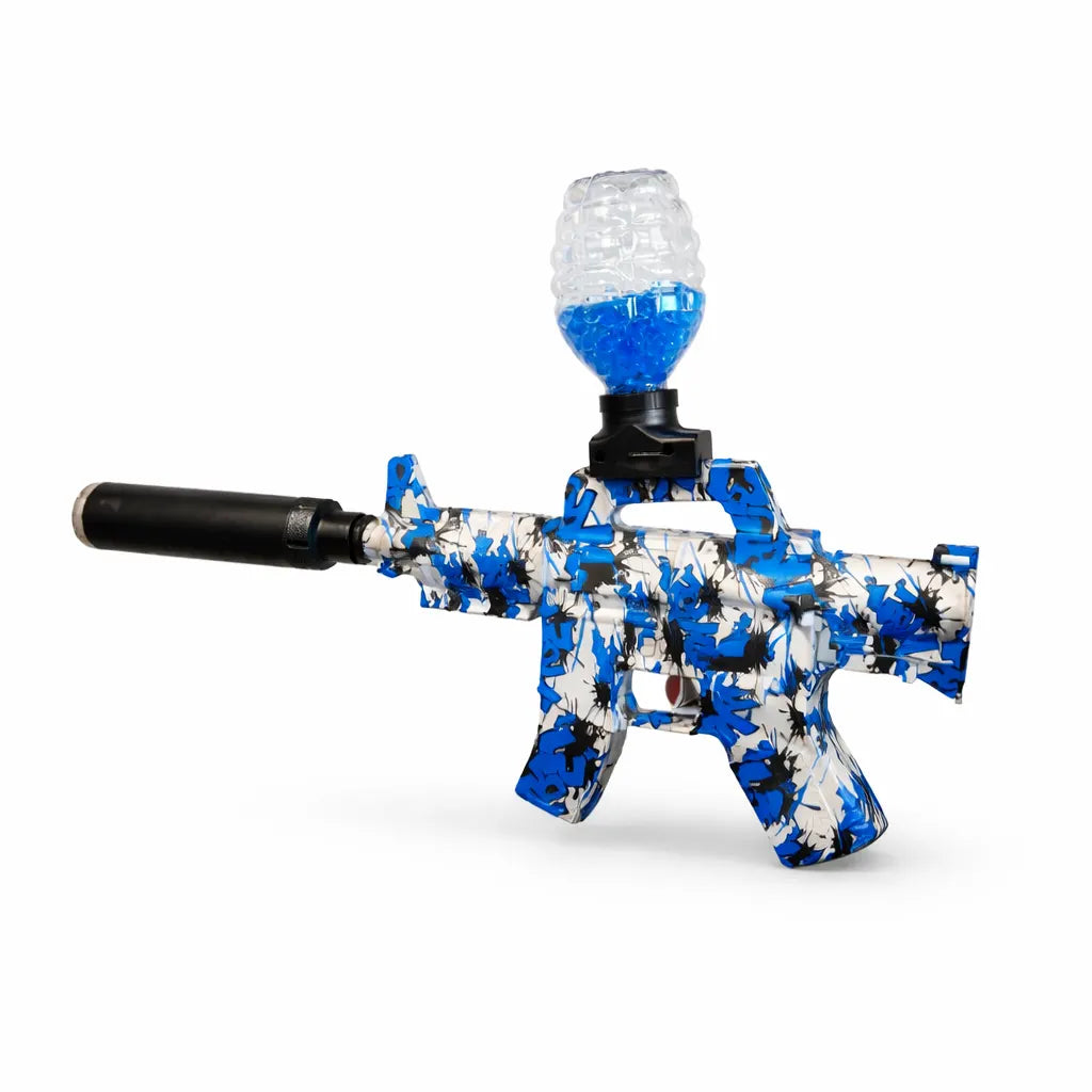 Electric Water Ball Gel Blaster Gun with Silencer & LED Light)