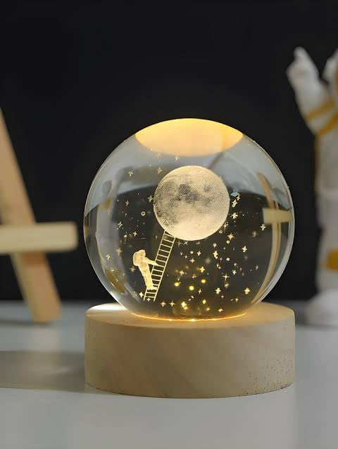 Crystal ball lamp