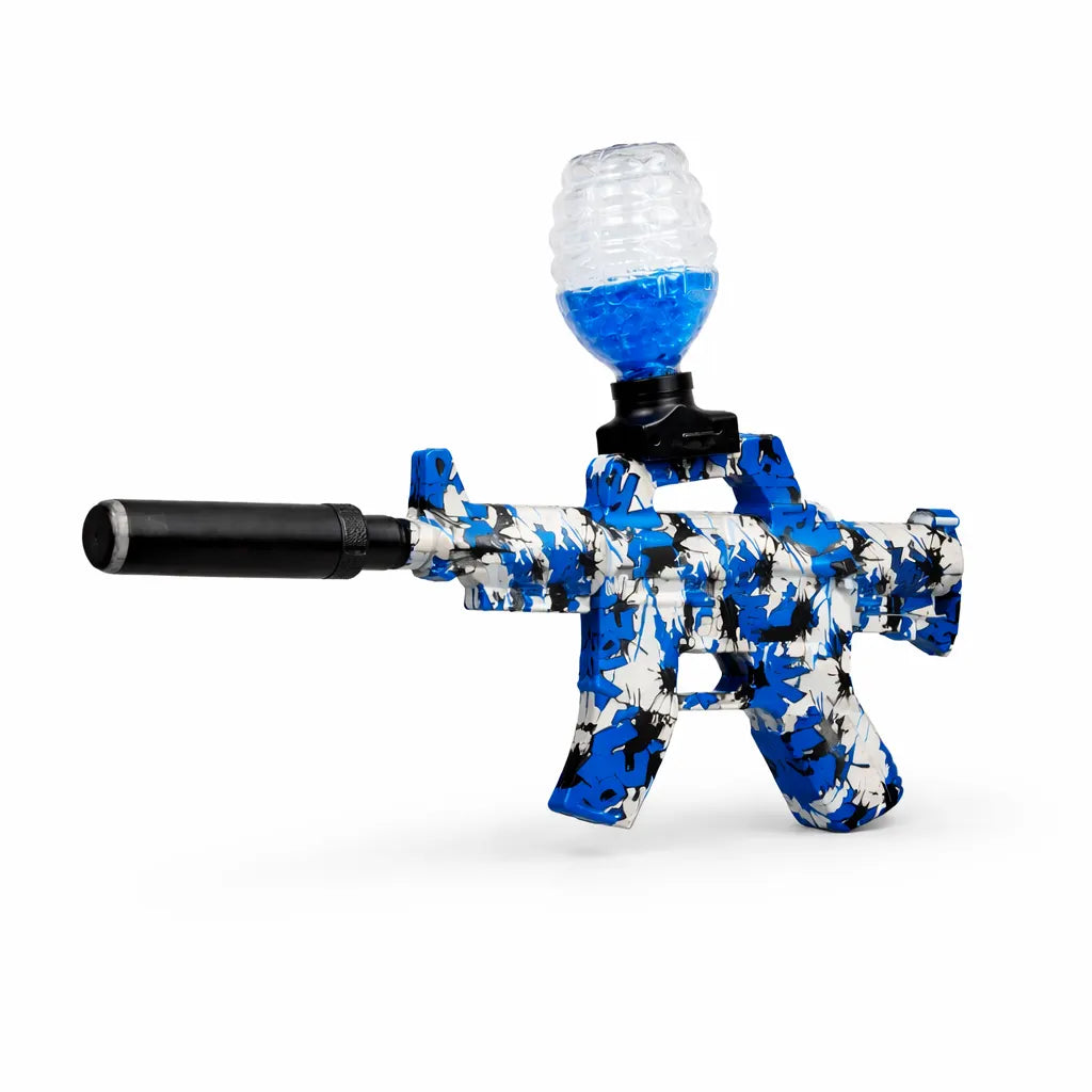 Electric Water Ball Gel Blaster Gun with Silencer & LED Light)