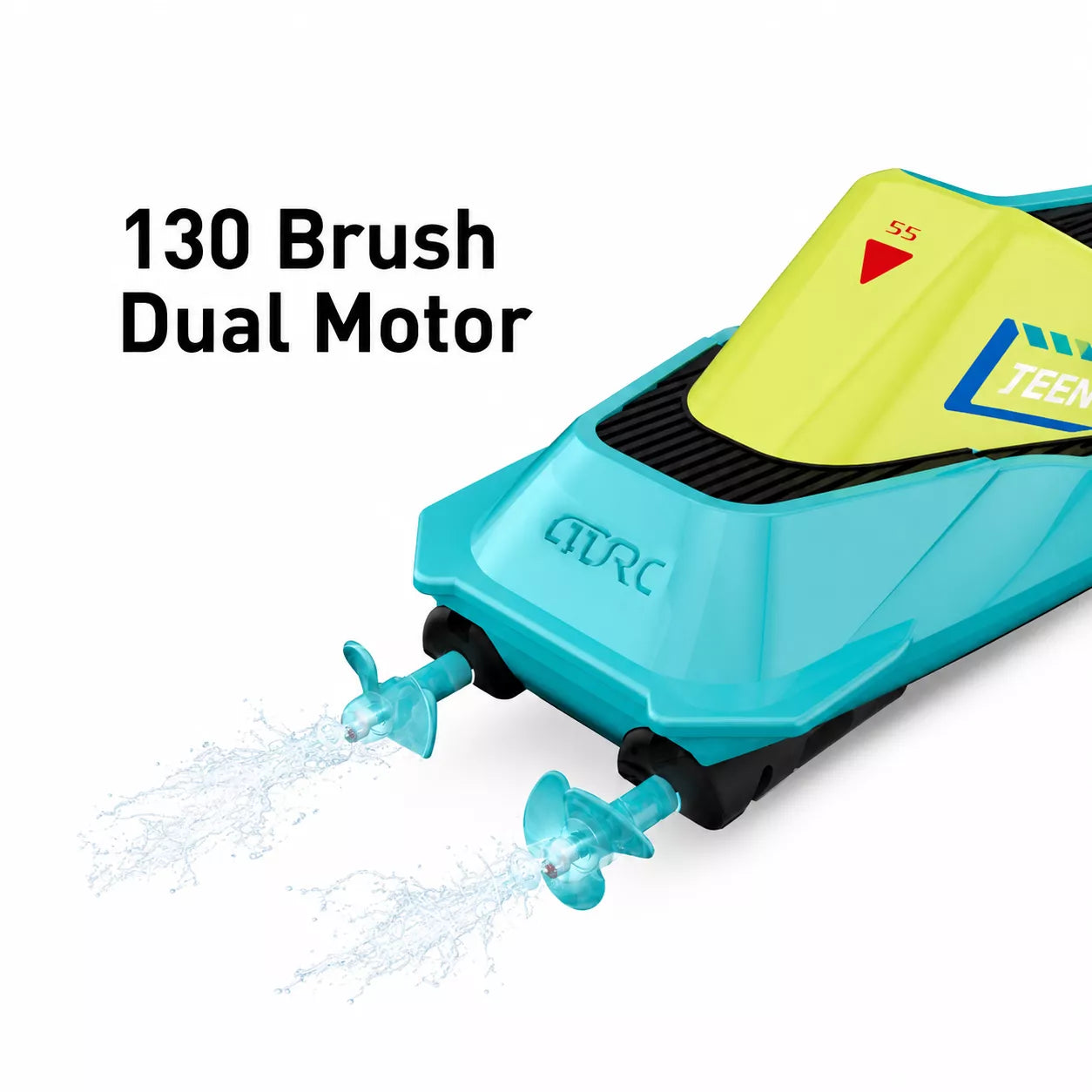 4DRC Teensy V Mini RC Boat | 10cm World’s Smallest Racing Boat